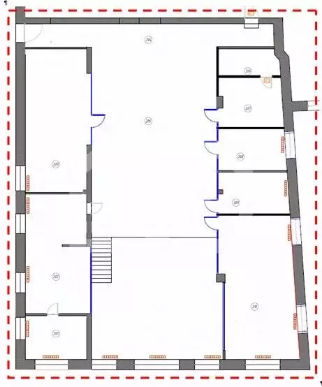 Помещение свободного назначения в Москва Холодильный пер., 3к1с6 (753 ... - Фото 2