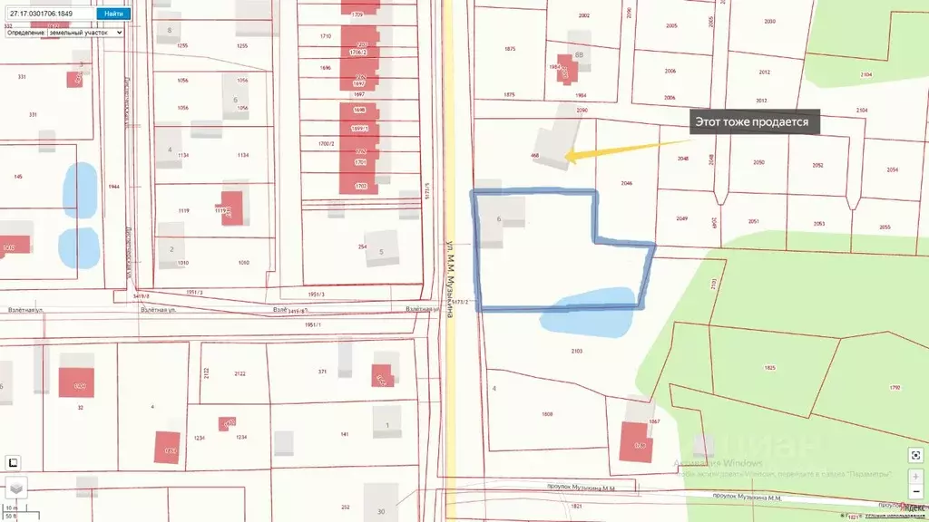 Участок в Хабаровский край, Хабаровский район, Тополевское с/пос, с. ... - Фото 2