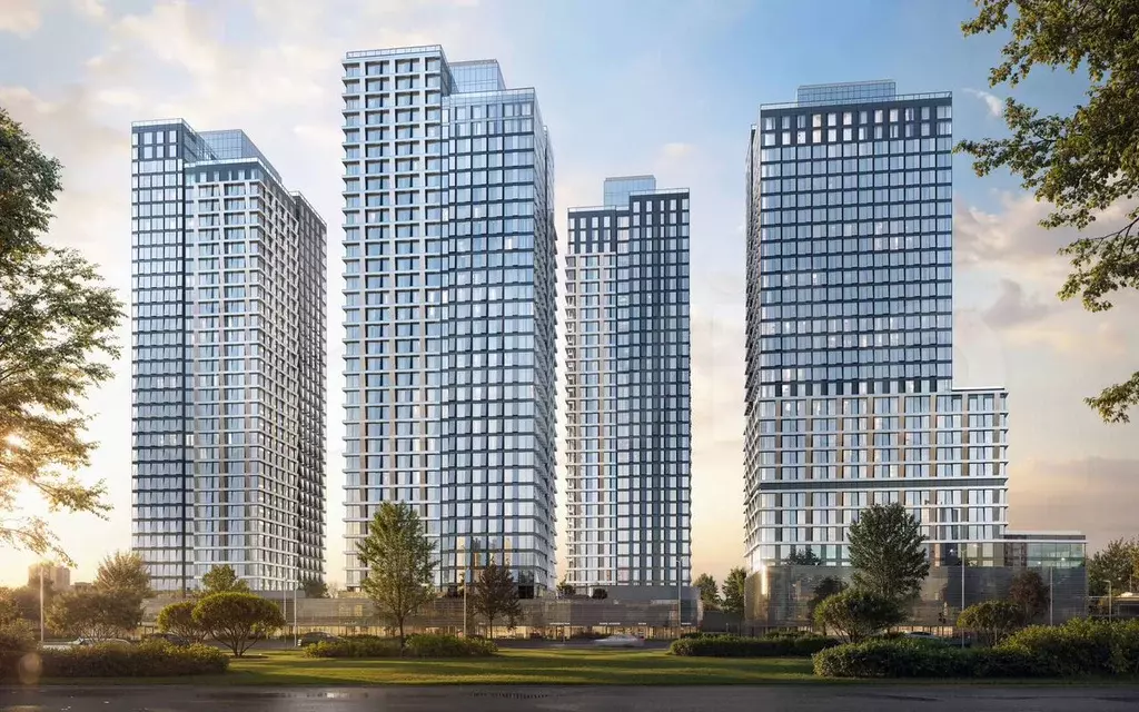 Апартаменты-студия, 31 м, 24/33 эт. - Фото 1