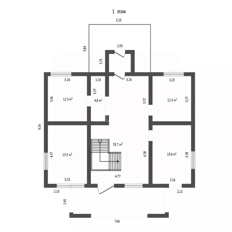 Дом в Владимирская область, Ковровский район, Малыгинское с/пос, д. ... - Фото 1