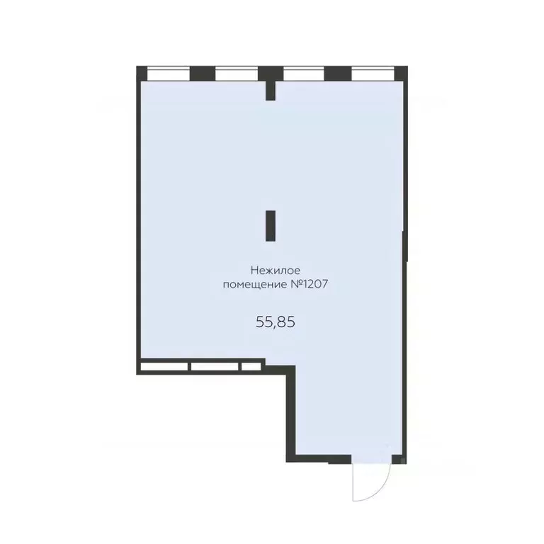 Помещение свободного назначения в Воронежская область, Воронеж Заря ... - Фото 2