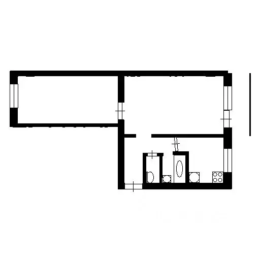 2-к кв. Алтайский край, Барнаул ул. Энтузиастов, 36 (46.0 м) - Фото 1