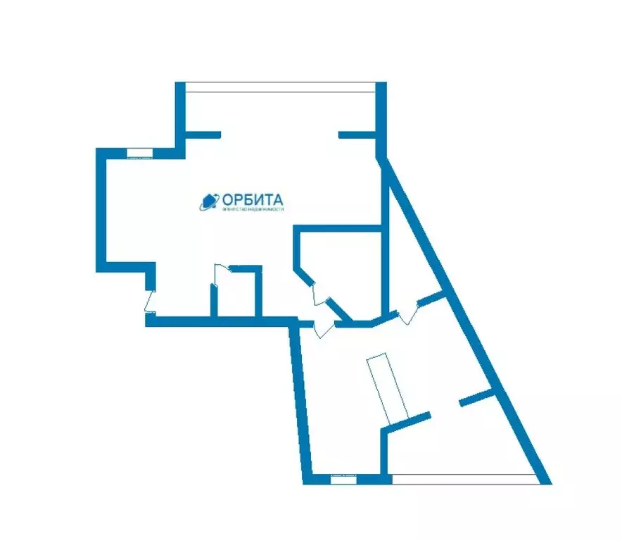 2-комнатная квартира: Тюмень, улица Федюнинского, 7А (84.9 м) - Фото 1