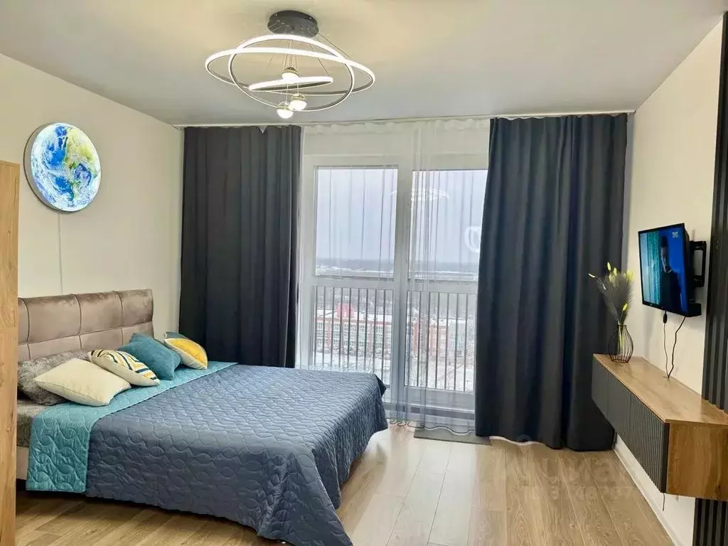 Студия Калужская область, Обнинск ул. Курчатова, 25/5 (24.0 м) - Фото 1