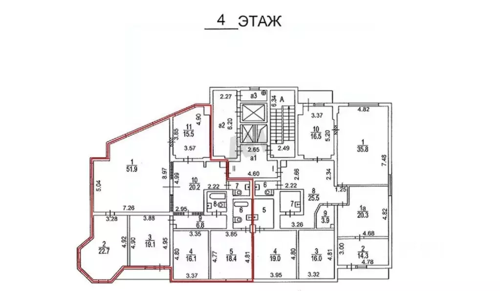 Помещение свободного назначения в Москва Тверская ул., 16С1 (500 м) - Фото 2