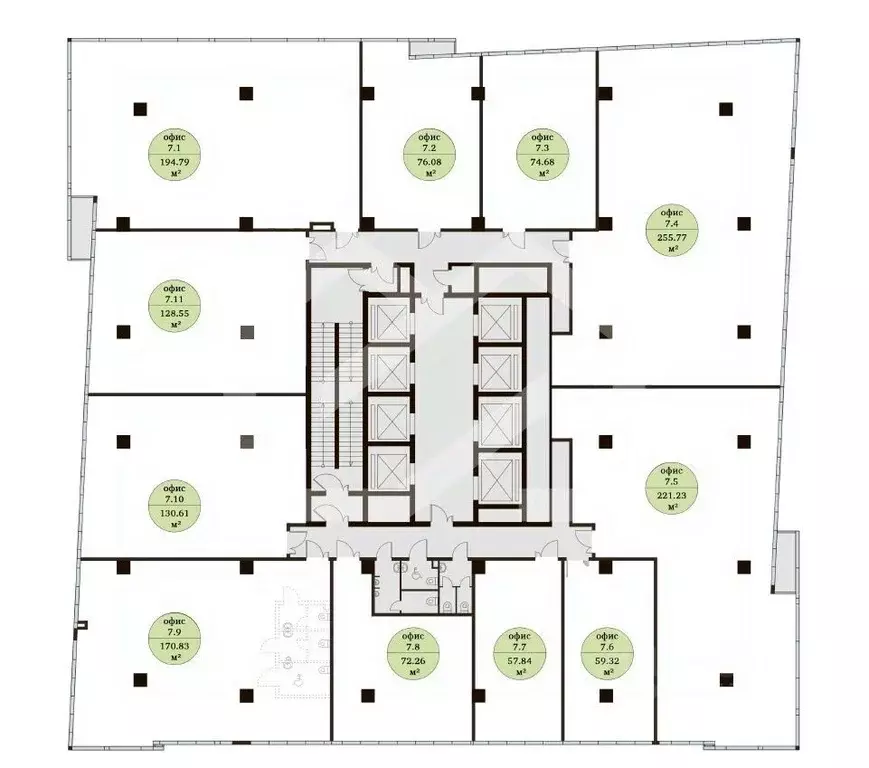 Помещение свободного назначения в Москва ул. Неверовского, 10С3 (170 ... - Фото 2