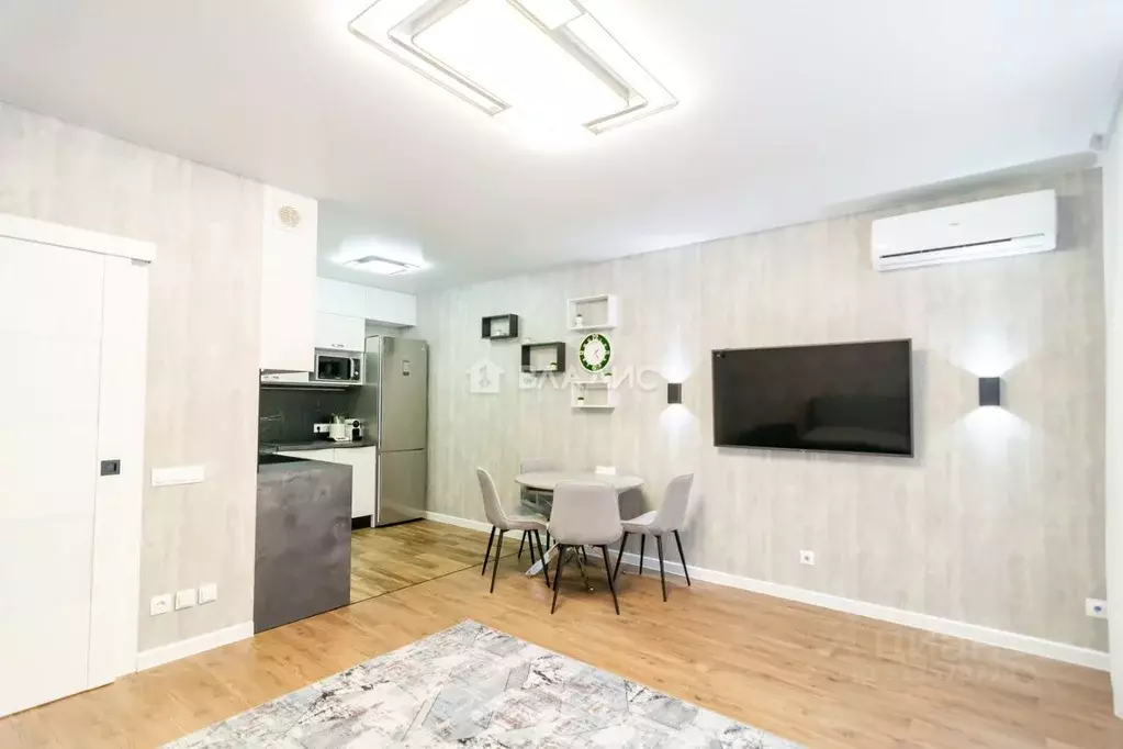 2-к кв. Карелия, Петрозаводск проезд Алексея Афанасьева, 6 (55.9 м) - Фото 1