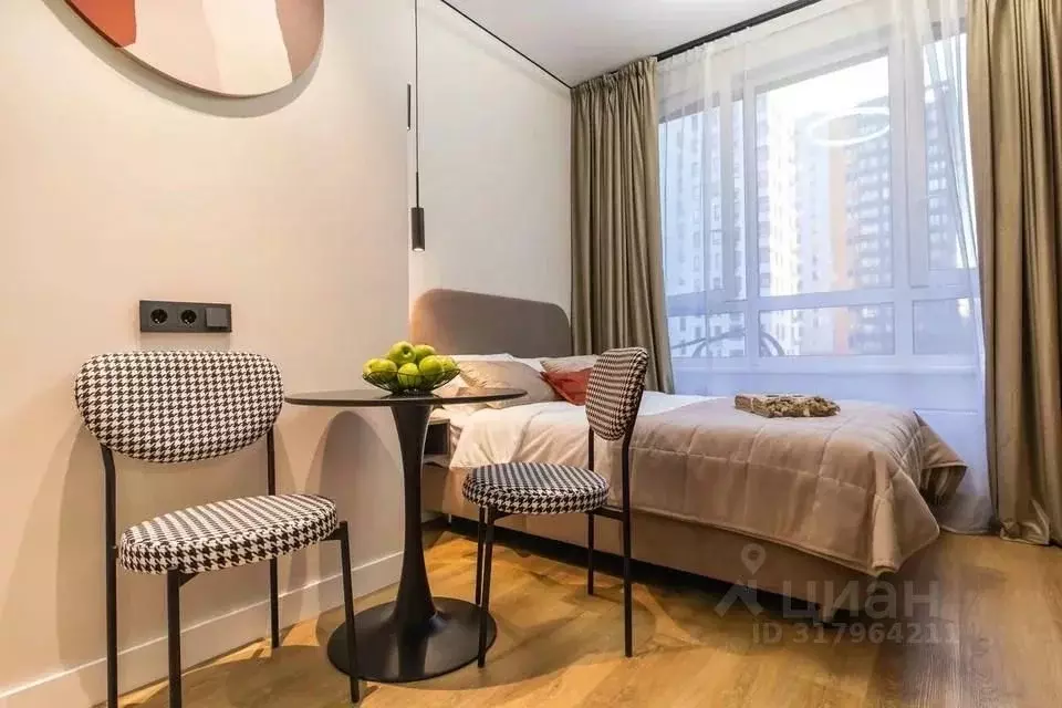 Студия Москва ул. Лобановский Лес, 11 (18.0 м) - Фото 1