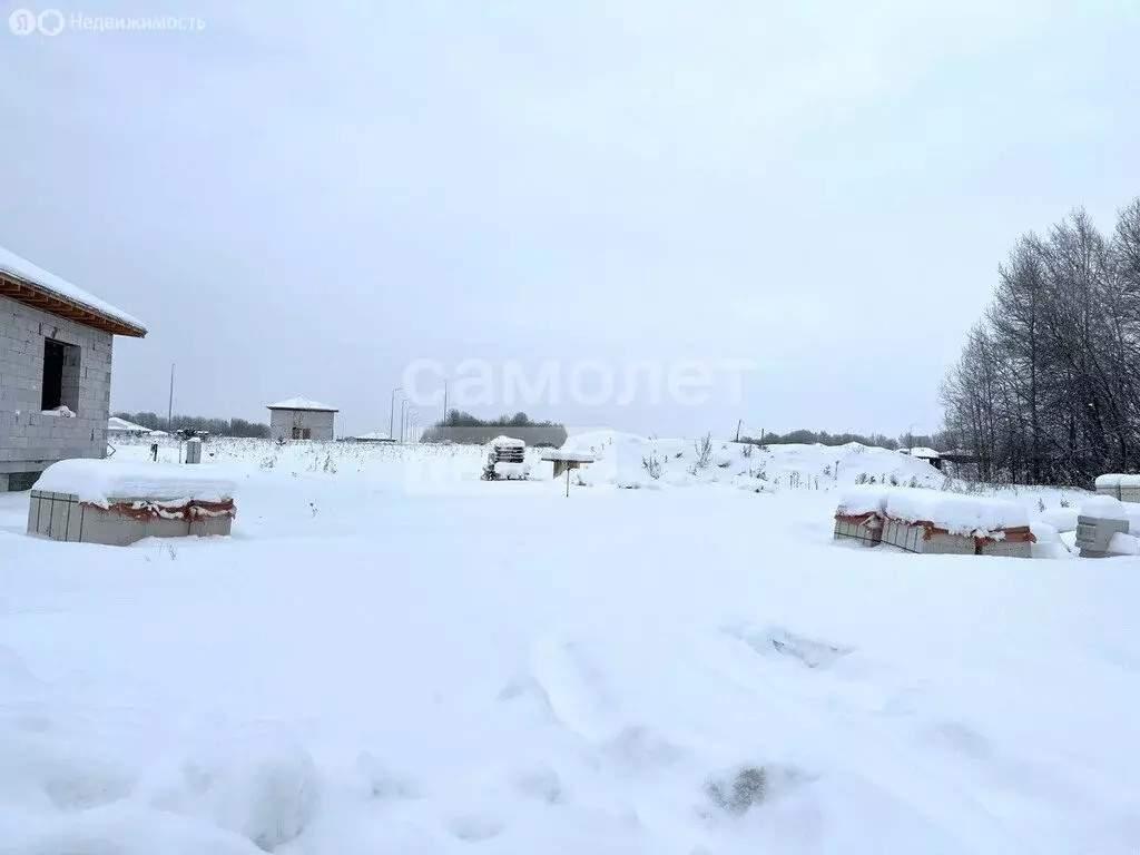 Участок в Тюменский район, село Кулига, коттеджный посёлок Новая ... - Фото 1