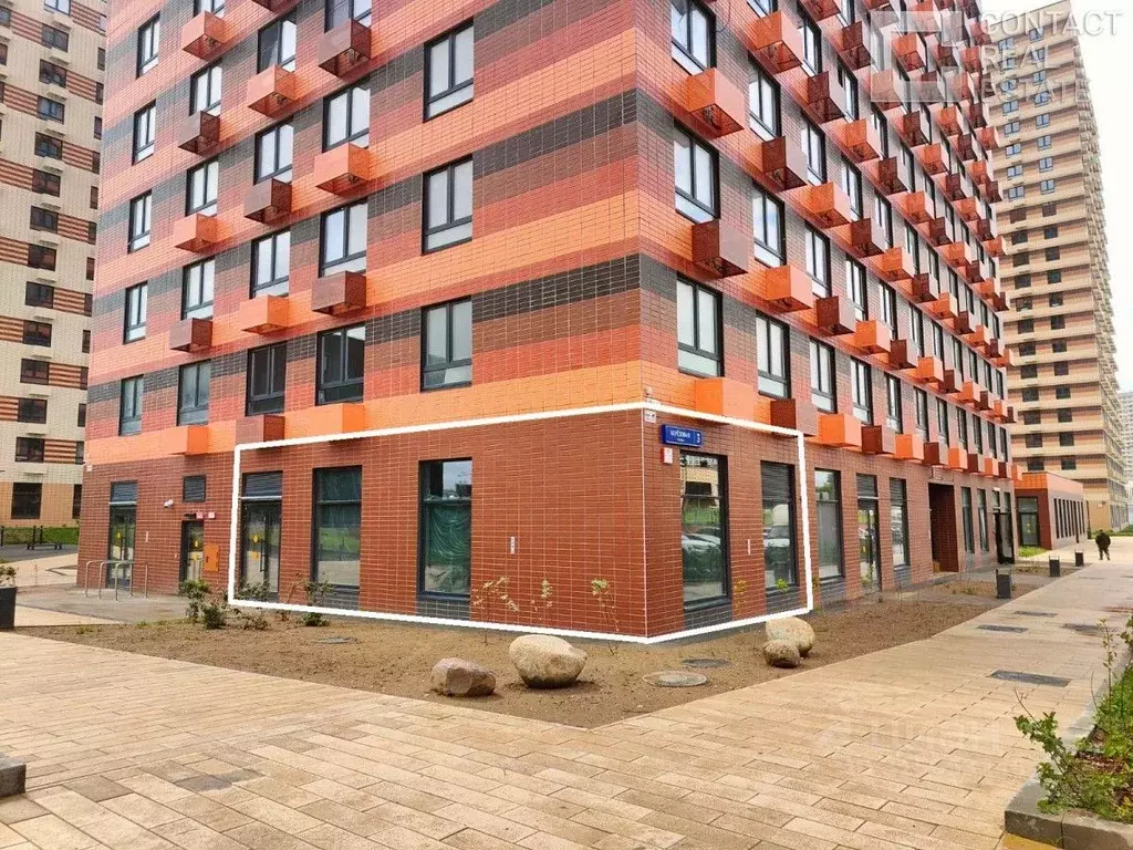 Торговая площадь в Московская область, Одинцово Одинцово-1 жилой ... - Фото 1