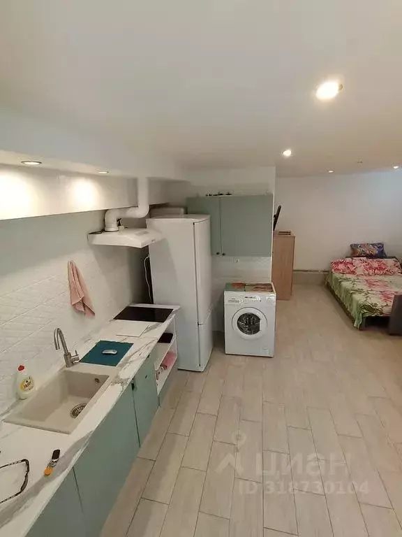 Студия Краснодарский край, Сочи Нижняя Хобза мкр, пер. Магнитогорский, ... - Фото 1