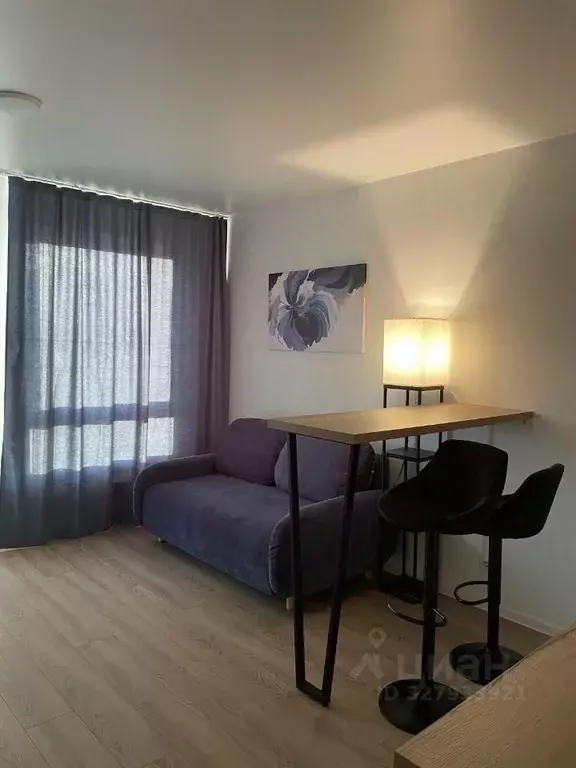 Студия Москва ул. Добролюбова, 8к1 (25.0 м) - Фото 1