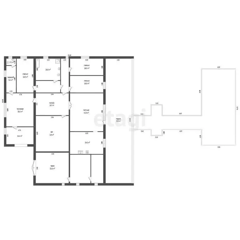 Дом в Белгород, Дальняя Тихая улица (400 м) - Фото 2