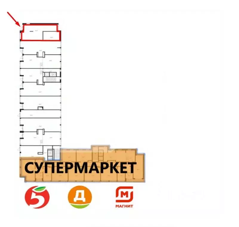 Торговая площадь в Московская область, Химки Клязьма-Старбеево мкр, ... - Фото 2