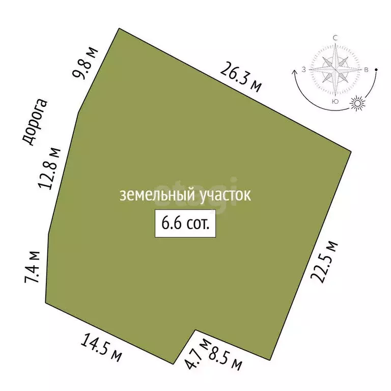 Дом в Миасс, СНТ Локомотив (16 м) - Фото 1