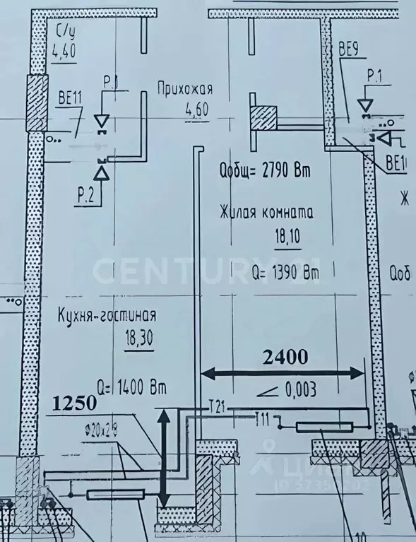 1-к кв. Липецкая область, Липецк Индустриальная ул., 90Б (48.8 м) - Фото 1