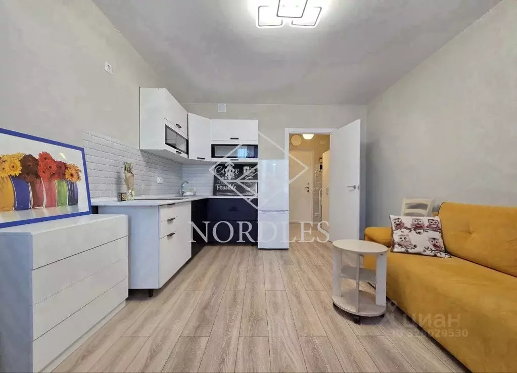 Студия Московская область, Балашиха ул. Яганова, 1 (21.1 м) - Фото 1