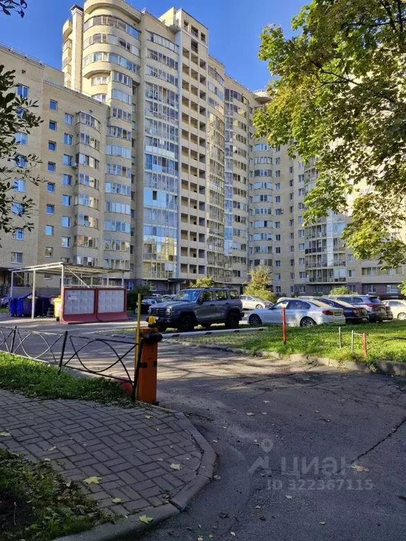 1-к кв. Санкт-Петербург ул. Софьи Ковалевской, 16к5 (40.0 м) - Фото 2