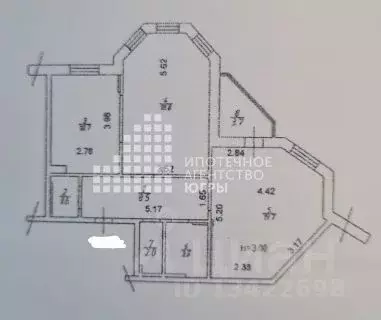 2-к кв. Ханты-Мансийский АО, Ханты-Мансийск Южный мкр, ул. Ямская, 10 ... - Фото 2