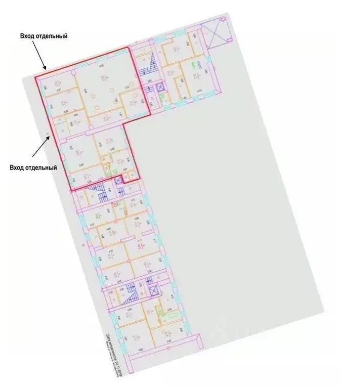 Помещение свободного назначения в Москва Дмитровский проезд, 4к3 (217 ... - Фото 2