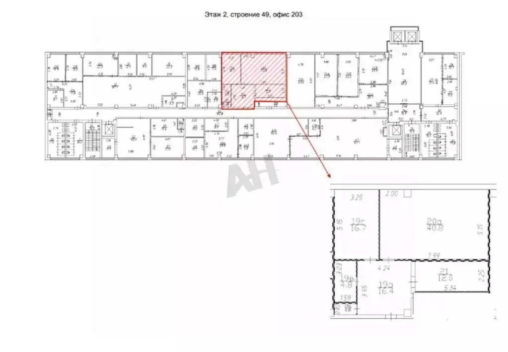 Офис в Москва Рязанский просп., 2С49 (110 м) - Фото 2