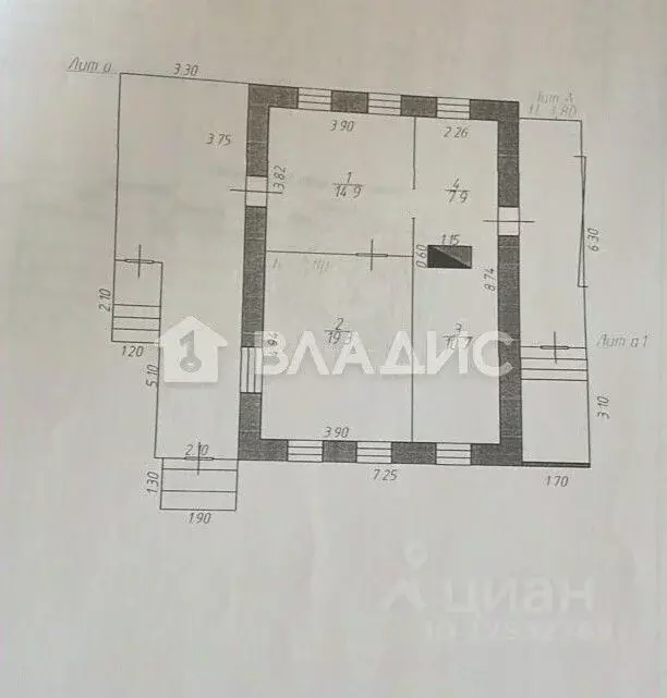 Дом в Пензенская область, с. Бессоновка ул. Панфиловцев, 10 (53 м) - Фото 2