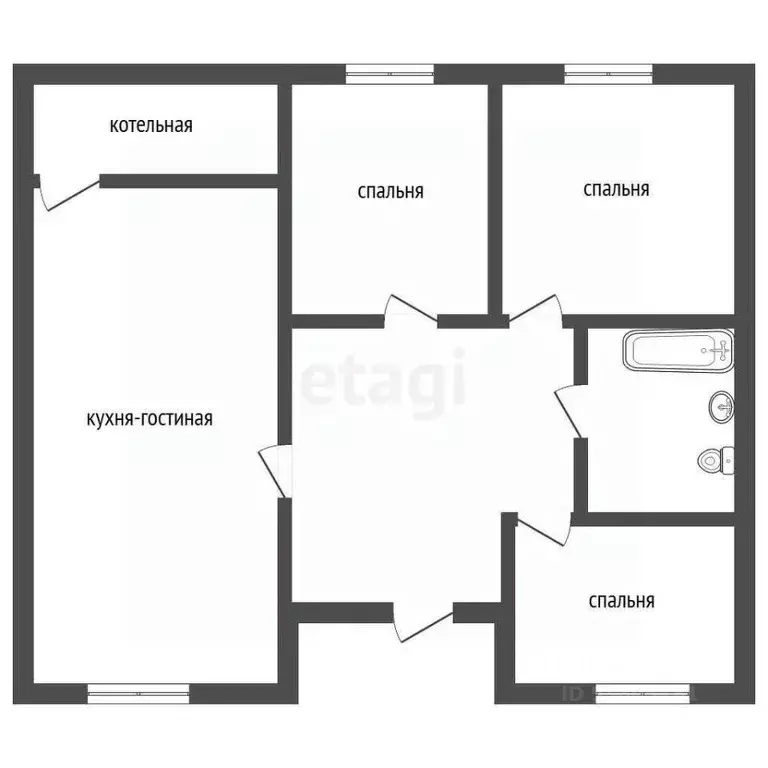 Дом в Ростовская область, Аксайский район, Щепкинское с/пос, пос. ... - Фото 2