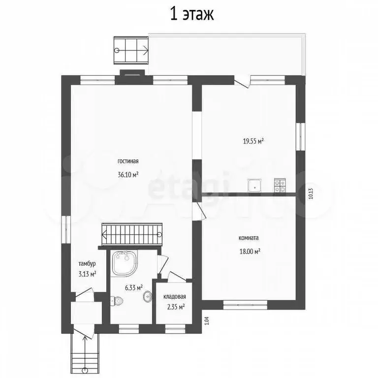 Дом 154,3 м на участке 9 сот. - Фото 0