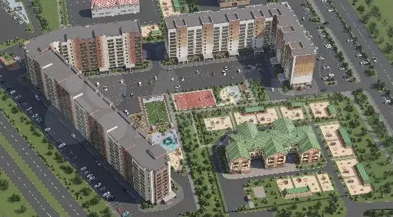 1-к. квартира, 41,9 м, 4/9 эт. - Фото 1
