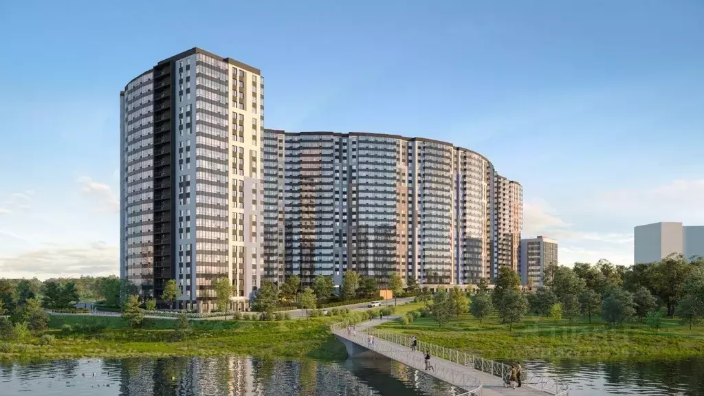 2-к кв. Ленинградская область, Мурино Всеволожский район, Левитан ... - Фото 2