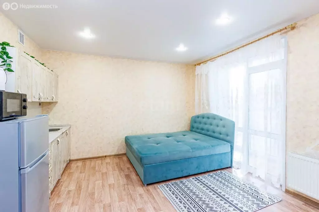 Квартира-студия: Тюмень, улица Андрея Бушуева, 2 (26.2 м) - Фото 1