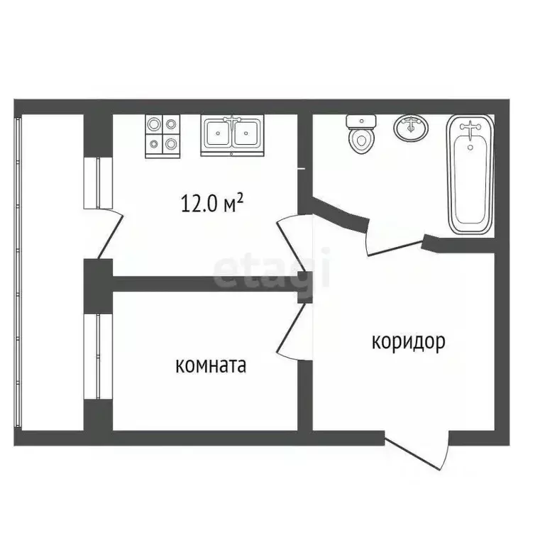 1-к кв. Московская область, Воскресенск Новлянский мкр, ул. ... - Фото 1