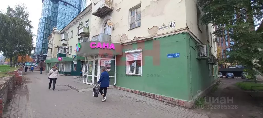 Торговая площадь в Воронежская область, Воронеж Московский просп., 42 ... - Фото 2
