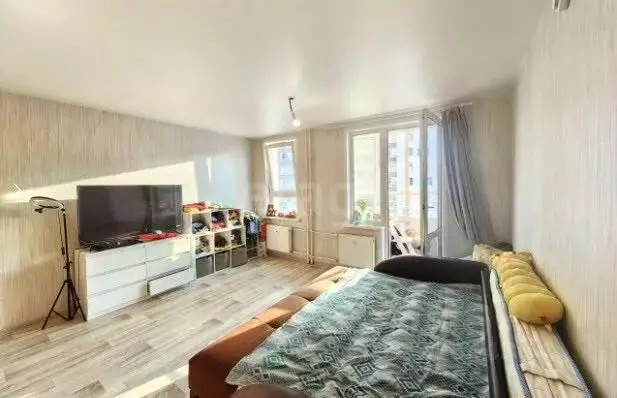 Студия Пермский край, д. Кондратово ул. Камская, 2/4 (29.8 м) - Фото 1