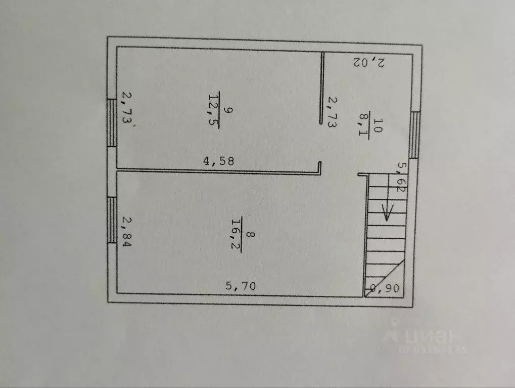 Дом в Крым, Симферопольский район, с. Трудовое ул. Шоссейная, 7 (118 ... - Фото 2