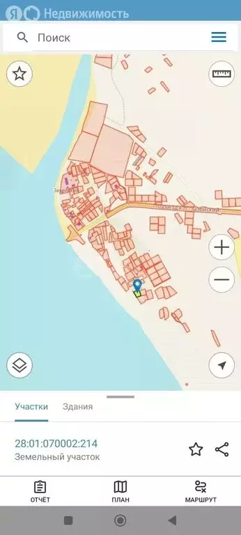 Участок в Благовещенск, территория Худинское, Набережная улица (24 м) - Фото 2