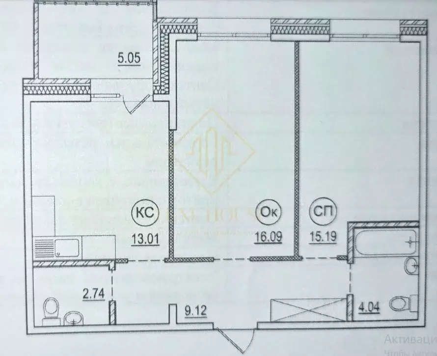 3-к кв. Иркутская область, Иркутск ул. Пискунова, 138/1 (65.2 м) - Фото 2