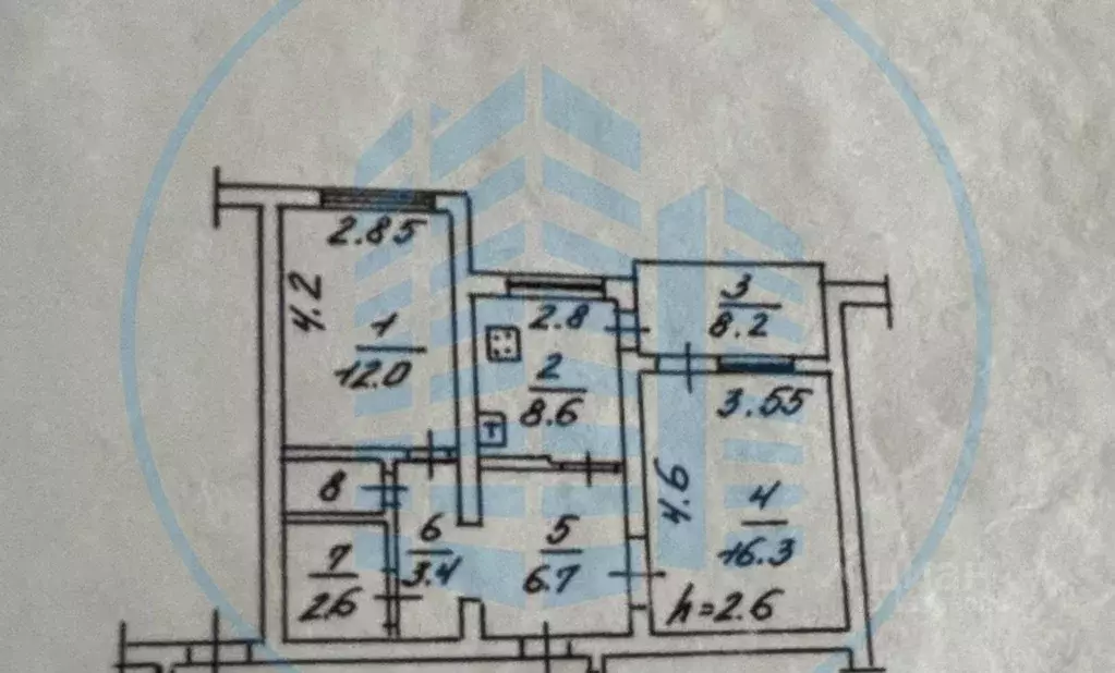 2-к кв. Ставропольский край, Предгорный муниципальный округ, пос. ... - Фото 2
