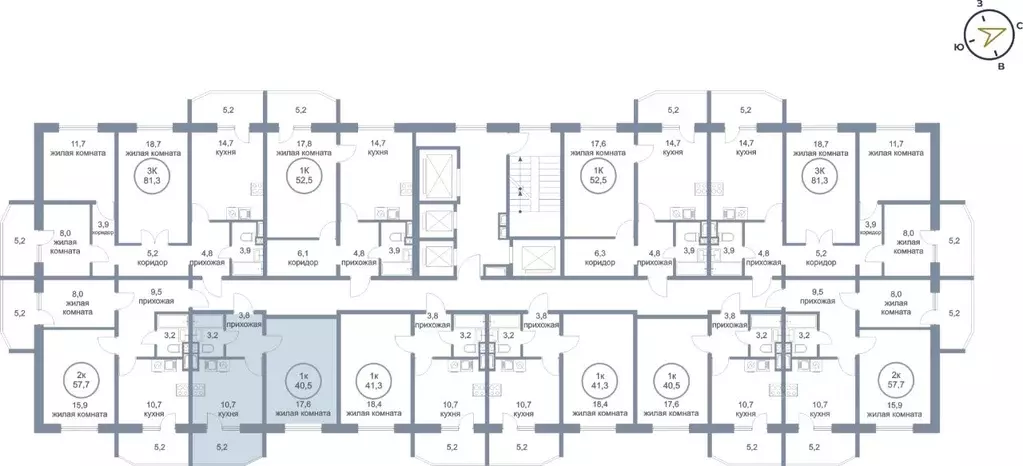 1-к кв. Ханты-Мансийский АО, Сургут тракт Югорский, 52/2 (40.5 м) - Фото 2