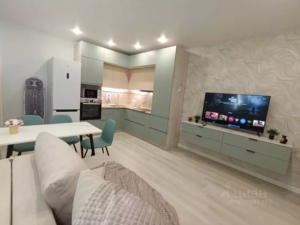 3-к кв. Татарстан, Казань ул. Петра Полушкина, 6 (67.0 м) - Фото 1