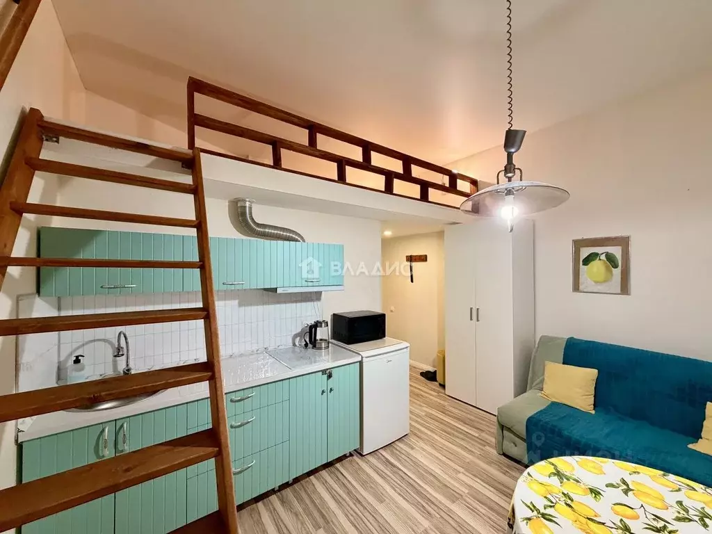 Студия Санкт-Петербург ул. Рылеева, 23 (19.8 м) - Фото 1