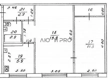 2-к кв. Кировская область, Киров ул. Защитников Отечества, 150 (44.0 ... - Фото 2