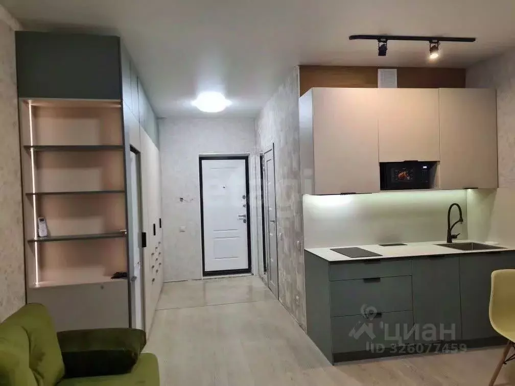 Студия Московская область, Котельники Новые Котельники мкр, 8 (26.7 м) - Фото 2