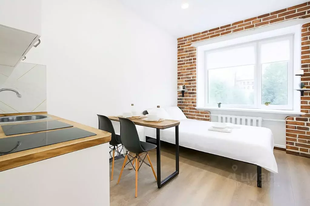 1-к кв. Москва 4-й Сыромятнический пер., 3/5С3 (20.0 м) - Фото 1