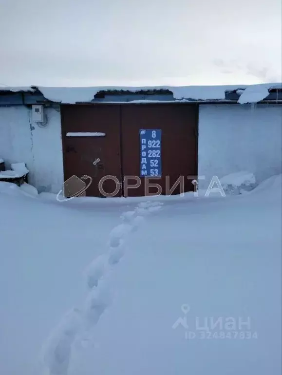 Гараж в Ямало-Ненецкий АО, Пуровский район, Уренгой пгт, Геолог мкр 32 ... - Фото 1