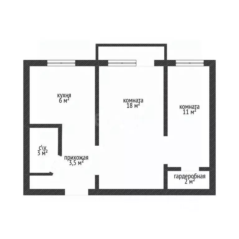 2-к кв. Адыгея, Майкоп Лесная ул., 10 (43.4 м) - Фото 2