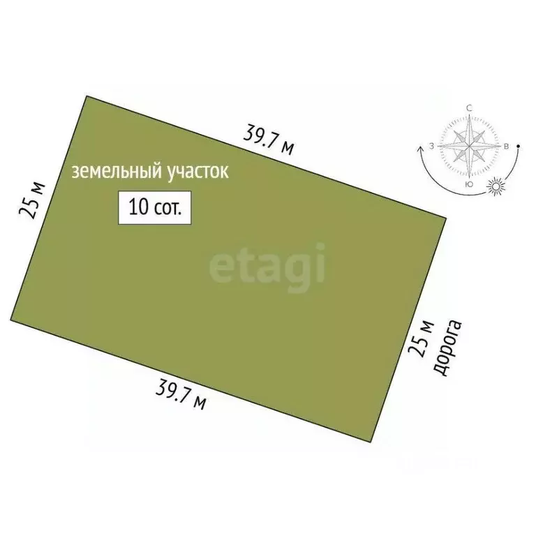 Участок в Калужская область, пос. Ферзиково ул. Карпова (10.0 сот.) - Фото 2