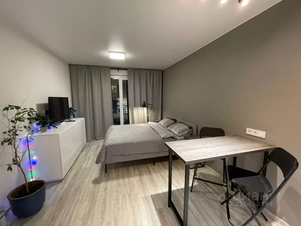 Студия Санкт-Петербург ул. Салова, 61 (27.0 м) - Фото 1