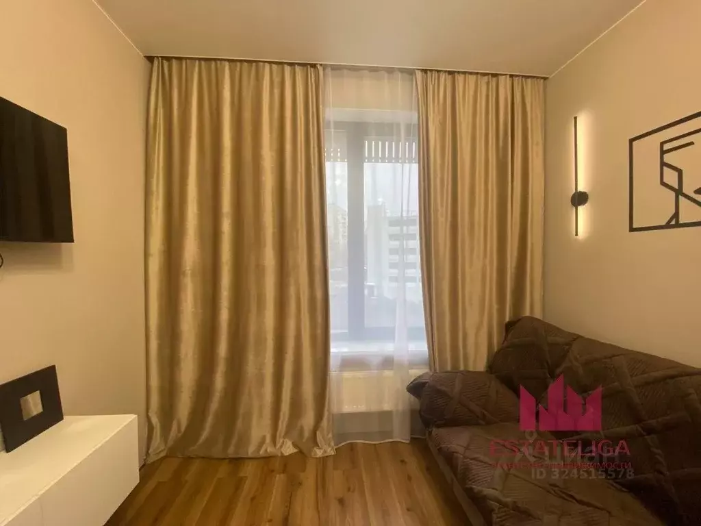 Студия Москва Нагатинская наб., 10А (21.0 м) - Фото 2