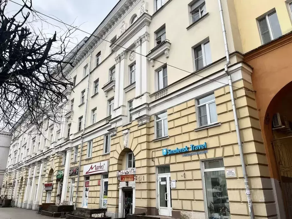 2-к кв. Смоленская область, Смоленск ул. Дзержинского, 7 (60.7 м) - Фото 0